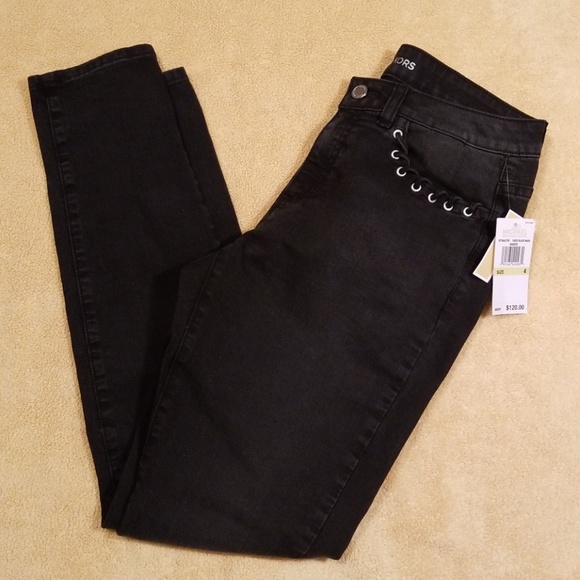 MICHAEL Michael Kors Denim - MICHAEL Michael Kors Faded Black Wash in Size 4